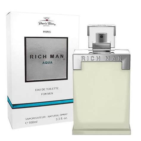 rich man aqua cologne.